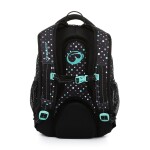 Bagmaster SUPERNOVA 23 A studentský batoh - černo tyrkysový