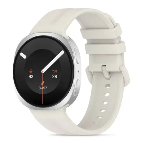 Tech-Protect Silicone Evo Strap béžová / Řemínek / pro Samsung Galaxy Watch 40/44/46 mm / Silikon