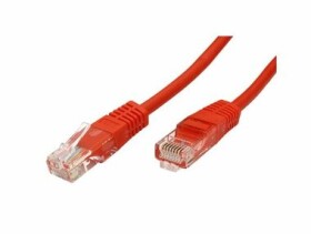 Solarix C5E-315RD-7MB patch CAT5E SFTP PVC, 7m, červený