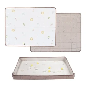Taf Toys Hrací podložka pěnová s míčky Brown Beige / od narození (13505TAF)