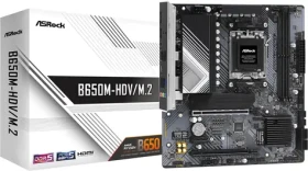 ASRock B650M-HDV/M.2 / AM5 / 2x DDR5 / 2x PCIex16 / 2.5GLAN / mATX (90-MXBLA0-A0UAYZ)