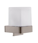 RAV Slezák - NIL - Koupelnový doplněk Dávkovač tekutého mýdla skleněný, Metal Grey lesklá NLA0304MGL NLA0304MGL