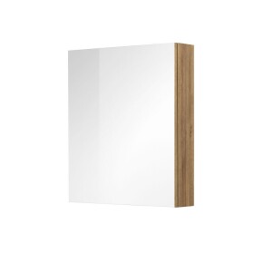 Mereo Koupelnová galerka 60 cm, zrcadlová skříňka, dub Riviera CN715GRN