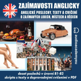 Zajímavosti anglicky - audioacademyeu - audiokniha