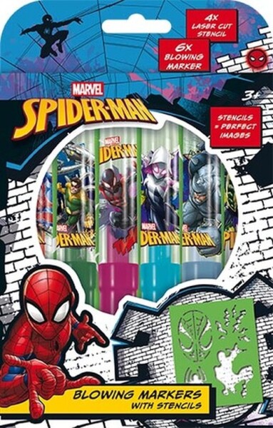 Fúkacie fixky Spider-Man