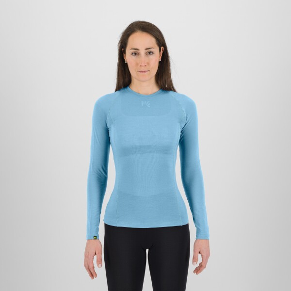 KARPOS Dinamico Merino 130 W Jersey Ls, Sky Blue velikost: S