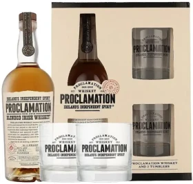 Proclamation Irish Whiskey / Whisky Blended / Irsko / 40,7 % / 0,7 l / se skleničkou (5391534150763)