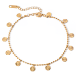 ELENYS Sunny – pozlacený náramek 18K žluté zlato Délka náramku: 20+6 cm / max. 26 cm