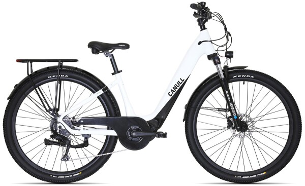 Elektrokolo CANULL City 3 720Wh/20A, 29", barva pearl white, model 2026, rám S - ZDARMA dopravné, odborná montáž, seřízení a dárkový poukaz na nákup příslušenství! (Záruka nejlepší ceny. Nalezli jste někde lepší cenu? Napište nám a zkusíme ji trumfno...