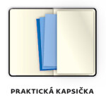 Týdenní diář 2027 Helma kapesní Print Plus královsky modrý