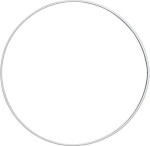 KNORR Drôtený krúžok biely /O20cm/