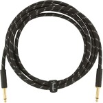 Fender Deluxe Series 10' Instrument Cable Black Tweed