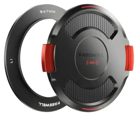 Freewell Real Locking 67 mm / Magnetický kroužek / s krytkou NFC / hliník (FW-L1-BL67)