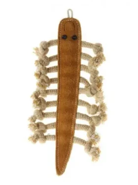 AnimALL Hračka Stonožka kůže 26,5x14 cm (113227)
