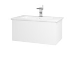 Dřevojas - Koupelnová skříňka VARIANTE SZZ 80 (umyvadlo Euphoria) - N01 Bílá lesk / M01 Bílá mat 188757