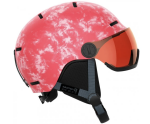 Lyžařská helma Salomon GROM VISOR S2 Rental, pink universe Helmy vel.: S/53-56