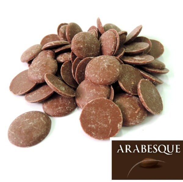 Čokoláda Arabesque mléčná 34% 500g