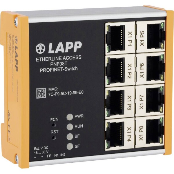 LAPP 21700142 ETHERLINE® ACCESS PNF08T průmyslový ethernetový switch