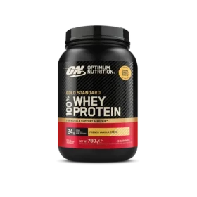 100% Whey Gold Standard - Optimum Nutrition (francouzský vanilkový krém, 768 g) (4248-122-780g-frenchvanillacreme)