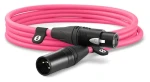 Rode XLR3M-P růžová / XLR kabel / XLR (M) - XLR (F) / 3 m / Canare / Neutrik (XLR3M-P)