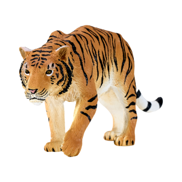 Tygr při lovu figurka