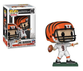 Funko Figurka POP! Joe Burrow #9 Cincinnati Bengals NFL série 8