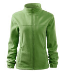 Jacket fleece dámský trávově zelená S