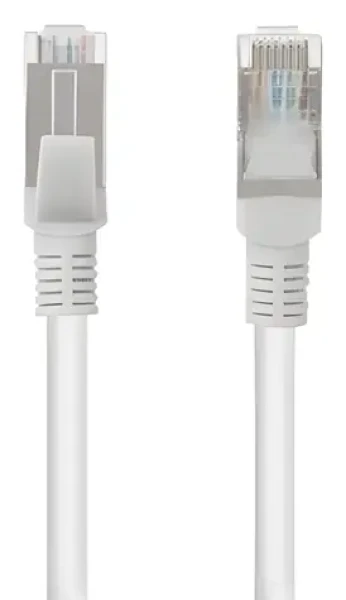 Lanberg FTP CAT 5e 1m šedá / Patch kabel / RJ45-RJ45 (PCF5-10CC-0100-S)