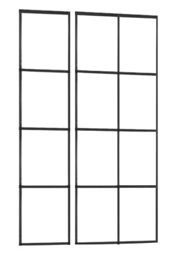 MEXEN - ROX sprchové dveře (s+d) 90x200 cm 8mm, pravé 8C2-090-000-00-77-P