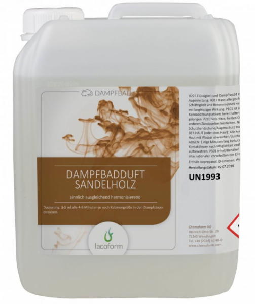 CF Group CZ & SK s.r.o. Esence pro parní lázně 5L - Santalové dřevo CCF1518006L