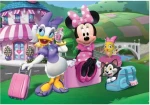Clementoni 20287 Puzzle Minnie a Daisy na dovolené 30 dílků