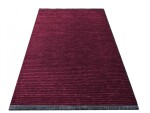 DumDekorace Stylový bordó protiskluzový koberec Šířka: 80 cm | Délka: 150 cm