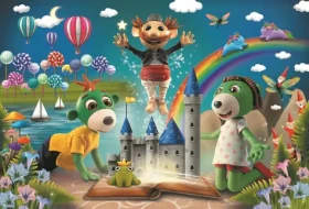 Trefl - Puzzle - Treflíci: Pohádkový večer
