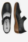 Polobotky Rieker 41399-14 Přírodní kůže (useň) - Lícová