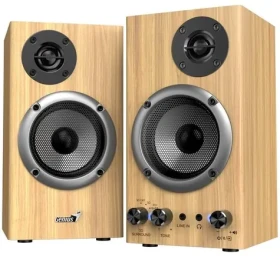 GENIUS SP-HF520BT Pine Wood / repro / 2.0 / 20W / Bluetooth 5.3 / 1x 3.5mm / Dřevěné (31730054403)