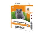 Attack obojek antiparazitární 35cm kočka