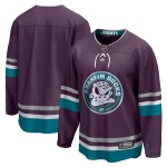 Fanatics Pánský Dres Anaheim Ducks Breakaway Home Jersey Purple 30th Anniversary Velikost: