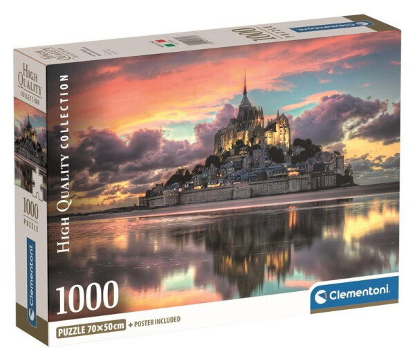 Puzzle Le Magnifique Mont Saint-Michel 1000 dílků