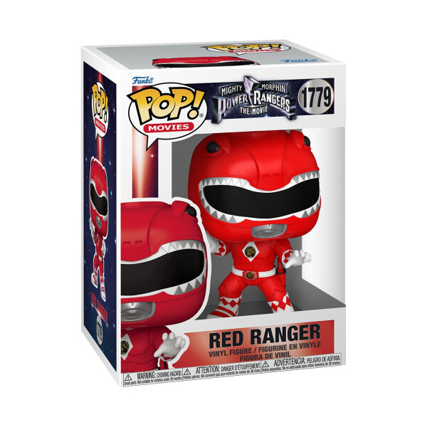 Funko POP Movies: MMPR Movie- Red Ranger