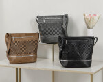 Stylová dámská crossbody kabelka Teri, hnědá