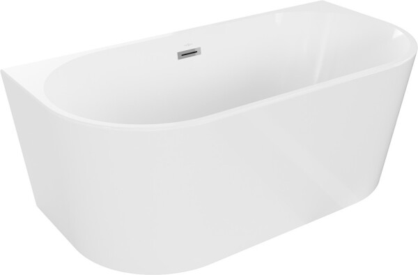 MEXEN - Oval vana volně stojící 150x75cm bílá bez krytky přepadu a zátky 52671507500-SS