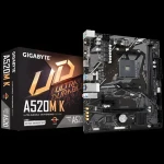 GIGABYTE A520M K / Základní deska / AMD A520 / AM4 / 2x DDR4 / 4x SATA III / mATX (A520M K)