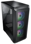 COUGAR Archon 2 Mesh RGB černá / PC skříň / ATX / micro-ATX / mini-ITX / RGB / průhledná bočnice / Zdroj 600w (CGR-5CC5B-MESH-RGB)