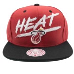Mitchell & Ness Pánská kšiltovka Miami Heat NBA Transcript Snapback