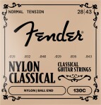 Fender 130C Clear/Silver Ball End