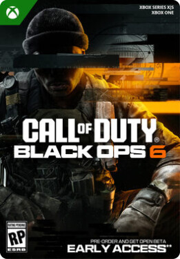 XSX Call of Duty: Black Ops 6 - CGB / Elektronická licence / Akční / Angličtina / od 18 let / Hra pro Xbox Series (G7Q-00319)