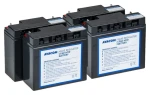 AVACOM RBC11 / Kit pro renovaci baterie UPS / 4 ks / 18 Ah / VRLA HR (AVA-RBC11-KIT)