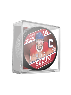 Inglasco / Sherwood Puk Montreal Canadiens Nick Suzuki Captain Collection