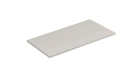 KLUDI - Icos Deska pod umyvadlo 100x50 cm, matná písečně šedá 50T100O2