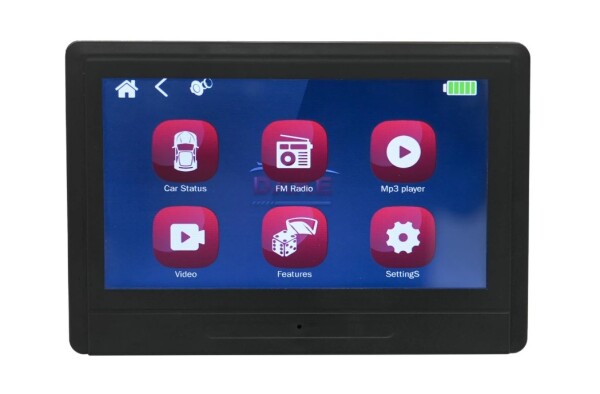 Mamido Hudební panel do elektrického vozítka LCD MP4 Mercedes Benz G63